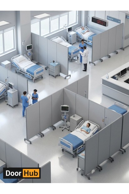 Modular Temporary Hospital Walls UAE for Emergency Healthcare Projects
